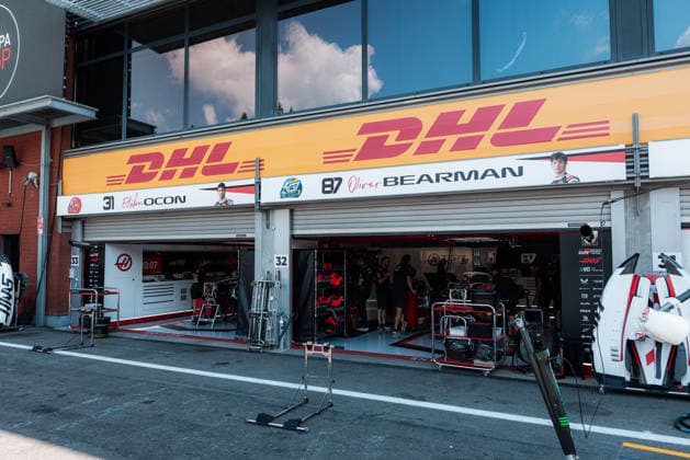 Formula 1 Moët & Chandon Belgian Grand Prix 2026 Dan Schiumarini OVERTAKE MAXPPP - Spa 16 07 2026 TGR Haas F1 Team Garage at the Formula 1 Moët & Chandon Belgian Grand Prix 2026, the 10th round of the 2026 FIA Formula 1 World Championship, WM, Weltmeisterschaft at the Circuit de Spa-Francorchamps in Spa, Belgium, from 16 to 19 July 2026 Spa Belgium  Copyright: xOVERTAKE MAXPPPxDanxSchiumarinix OVT202607161958 OVT202607161958