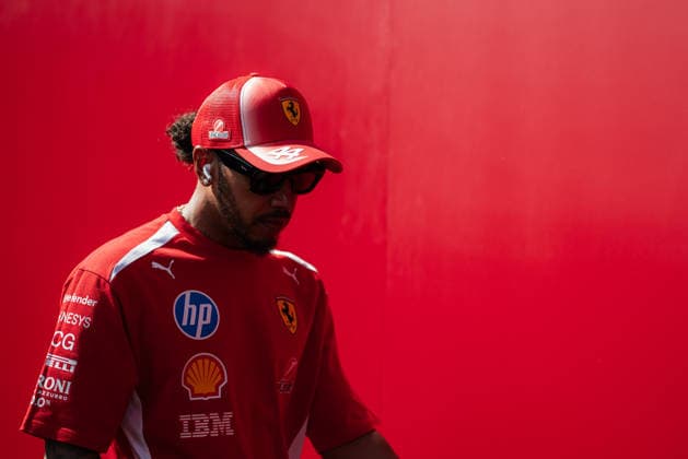 Formula 1 Moët & Chandon Belgian Grand Prix 2026 Dan Schiumarini OVERTAKE MAXPPP - Spa 16 07 2026 44 HAMILTON Lewis (gbr), Scuderia Ferrari HP, portrait at the Formula 1 Moët & Chandon Belgian Grand Prix 2026, the 10th round of the 2026 FIA Formula 1 World Championship, WM, Weltmeisterschaft at the Circuit de Spa-Francorchamps in Spa, Belgium, from 16 to 19 July 2026 Spa Belgium  Copyright: xOVERTAKE MAXPPPxDanxSchiumarinix OVT202607161974 OVT202607161974