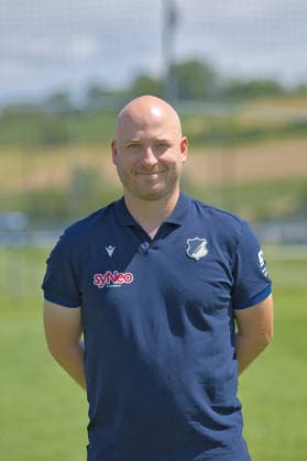 Florian Desprez (Physiotherapeut); TSG Hoffenheim II; 3.Liga, Portraittermin 2026 2027 Zuzenhausen *** Florian Desprez, Physical Therapist for TSG Hoffenheim II (3. Liga), Photo Shoot 2026–2027, Zuzenhausen Copyright: xEibner-Pressefoto JoergxHirschx EP_JHH