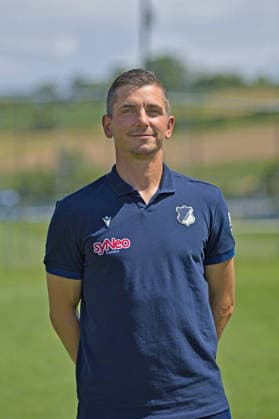 Patric Klandt (Torwarttrainer); TSG Hoffenheim II; 3.Liga, Portraittermin 2026 2027 Zuzenhausen *** Patric Klandt, Goalkeeper Coach for TSG Hoffenheim II (3. Liga), Photo Shoot 2026–2027, Zuzenhausen Copyright: xEibner-Pressefoto JoergxHirschx EP_JHH