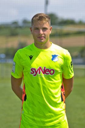 Nils Schlosser; TSG Hoffenheim II; 3.Liga, Portraittermin 2026 2027 Zuzenhausen *** Nils Schlosser, TSG Hoffenheim II, 3. Liga, Photo Shoot 2026–2027, Zuzenhausen Copyright: xEibner-Pressefoto JoergxHirschx EP_JHH