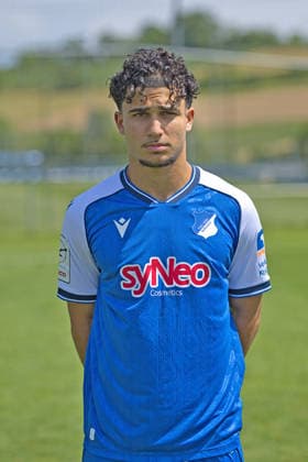 Zain Biazid; TSG Hoffenheim II; 3.Liga, Portraittermin 2026 2027 Zuzenhausen *** Zain Biazid, TSG Hoffenheim II, 3. Liga, Photo Shoot 2026–2027, Zuzenhausen Copyright: xEibner-Pressefoto JoergxHirschx EP_JHH