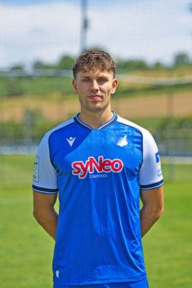Lars Strobl; TSG Hoffenheim II; 3.Liga, Portraittermin 2026 2027 Zuzenhausen *** Lars Strobl, TSG Hoffenheim II, 3. Liga, Photo Shoot 2026–2027, Zuzenhausen Copyright: xEibner-Pressefoto JoergxHirschx EP_JHH