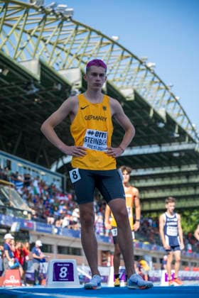 Ole STEINBACH (Germany, Dresdner Sportclub 1898 e.V., 800m) ITA, European Athletics U18 Championships, Athletics, 16.07.2026, ITA, European Athletics U18 Championships, Athletics, 16.07.2026, Rieti *** Ole STEINBACH, Germany, Dresdner Sportclub 1898 e.V., 800m, ITA, European Athletics U18 Championships, Athletics, July 16, 2026, ITA, European Athletics U18 Championships, Athletics, July 16, 2026, Rieti Copyright: xEibnerxPressefoto JanxPapenfussx EP_JPS