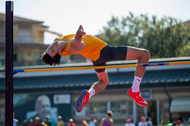 Jan UNGEHEUER (Germany, Turnklub Grevenbroich, Hochsprung) ITA, European Athletics U18 Championships, Athletics, 16.07.2026, ITA, European Athletics U18 Championships, Athletics, 16.07.2026, Rieti *** Jan UNGEHEUER Germany, Grevenbroich Gymnastics Club, High Jump ITA, European Athletics U18 Championships, Athletics, July 16, 2026, ITA, European Athletics U18 Championships, Athletics, July 16, 2026, Rieti Copyright: xEibnerxPressefoto JanxPapenfussx EP_JPS