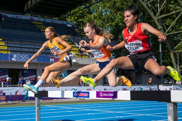Franziska GRAETER (Germany, TSG Schwaebisch Hall, 2.000m Hindernis) ITA, European Athletics U18 Championships, Athletics, 16.07.2026, ITA, European Athletics U18 Championships, Athletics, 16.07.2026, Rieti *** Franziska GRAETER, Germany, TSG Schwäbisch Hall, 2,000m Steepchase, ITA, European Athletics U18 Championships, Athletics, July 16, 2026, ITA, European Athletics U18 Championships, Athletics, July 16, 2026, Rieti Copyright: xEibnerxPressefoto JanxPapenfussx EP_JPS