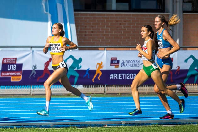 Franziska GRAETER (Germany, TSG Schwaebisch Hall, 2.000m Hindernis) ITA, European Athletics U18 Championships, Athletics, 16.07.2026, ITA, European Athletics U18 Championships, Athletics, 16.07.2026, Rieti *** Franziska GRAETER, Germany, TSG Schwäbisch Hall, 2,000m Steepchase, ITA, European Athletics U18 Championships, Athletics, July 16, 2026, ITA, European Athletics U18 Championships, Athletics, July 16, 2026, Rieti Copyright: xEibnerxPressefoto JanxPapenfussx EP_JPS