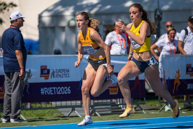 Sonja SCHULTE-MAETER (Germany, Eintracht Frankfurt e.V., 100m) ITA, European Athletics U18 Championships, Athletics, 16.07.2026, ITA, European Athletics U18 Championships, Athletics, 16.07.2026, Rieti *** Sonja SCHULTE MAETER, Germany, Eintracht Frankfurt e.V., 100m ITA, European Athletics U18 Championships, Track and Field, July 16, 2026, ITA, European Athletics U18 Championships, Track and Field, July 16, 2026, Rieti Copyright: xEibnerxPressefoto JanxPapenfussx EP_JPS