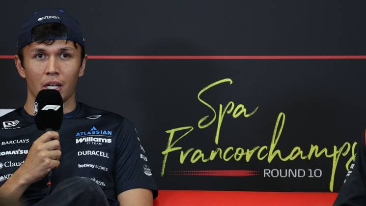 Haas French rider Esteban Ocon pictured during a press conference, PK, Pressekonferenz ahead of the Grand Prix F1 of Belgium race, in Spa-Francorchamps, Thursday 16 July 2026. The Spa-Francorchamps Formula One Grand Prix takes place this weekend, from July 17th to July 19th. BENOITxDOPPAGNE  x181254194x