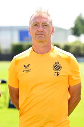 Club Brugge photo shoot 2026 - 2027 WESTKAPELLE, BELGIUM - JULY 16 : Rob Eddie physical trainer of Club Brugge pictured during the team photo shoot of Club Brugge prior the Jupiler Pro league football season 2026 - 2027 at the Alheembouw Base camp on July 16, 2026 in Westkapelle, Belgium , 16 07 2026 Westkapelle Belgium  Copyright: xNicoxVereeckenx