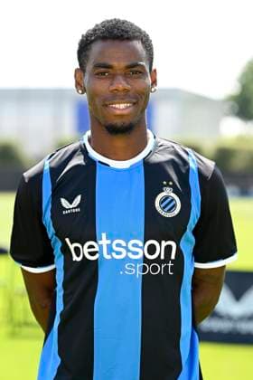 Club Brugge photo shoot 2026 - 2027 WESTKAPELLE, BELGIUM - JULY 16 : Onyedika Nwadike Raphael midfielder of Club Brugge pictured during the team photo shoot of Club Brugge prior the Jupiler Pro league football season 2026 - 2027 at the Alheembouw Base camp on July 16, 2026 in Westkapelle, Belgium , 16 07 2026 Westkapelle Belgium  Copyright: xNicoxVereeckenx