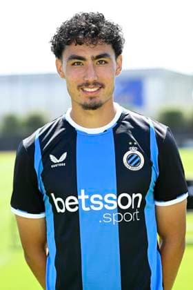 Club Brugge photo shoot 2026 - 2027 WESTKAPELLE, BELGIUM - JULY 16 : Tsawa Cheveyo midfielder of Club Brugge pictured during the team photo shoot of Club Brugge prior the Jupiler Pro league football season 2026 - 2027 at the Alheembouw Base camp on July 16, 2026 in Westkapelle, Belgium , 16 07 2026 Westkapelle Belgium  Copyright: xNicoxVereeckenx
