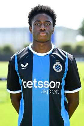 Club Brugge photo shoot 2026 - 2027 WESTKAPELLE, BELGIUM - JULY 16 : Coulibaly Samba of Club Brugge pictured during the team photo shoot of Club Brugge prior the Jupiler Pro league football season 2026 - 2027 at the Alheembouw Base camp on July 16, 2026 in Westkapelle, Belgium , 16 07 2026 Westkapelle Belgium  Copyright: xNicoxVereeckenx