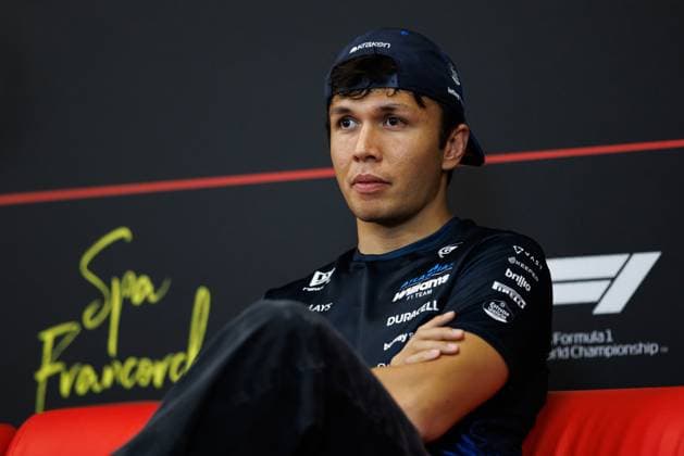 Alexander Albon (Atlassian Williams F1 Team, 23), Grosser Preis von Belgien, Motorsport, Formel 1, Saison 2026, 16.07.2026 Grosser Preis von Belgien, Motorsport, Formel 1, Saison 2026, 16.07.2026 Spa Franchorchamps *** Alexander Albon, Atlassian Williams F1 Team, 23, Belgian Grand Prix, Motorsports, Formula 1, 2026 Season, July 16, 2026, Belgian Grand Prix, Motorsports, Formula 1, 2026 Season, July 16, 2026, Spa-Francorchamps Copyright: xEibner-Pressefoto AlexanderxNeisx EP_ANS