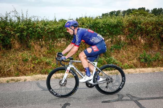 German John Degenkolb of Team Picnic PostNL pictured in action during the stage 12 of the 2026 Tour de France cycling race, a stage of 181km from Nevers Magny-Cours to Chalon-sur-Saone, on Thursday 16 July 2026. The 113th edition of the Tour de France starts on Saturday 4 July in Barcelona, Spain, and will finish in Paris, France on the 26th of July. POOLxLUCAxBETTINI  x181256550x