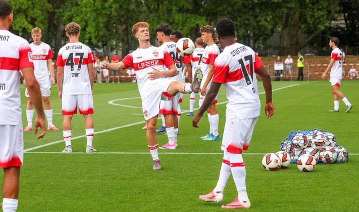 2026.07.16, Deutschland, Stuttgart, Fußball VfB Stuttgart Trainingsauftakt, *** July 16, 2026, Germany, Stuttgart, Soccer: VfB Stuttgart Starts Training,