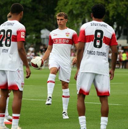 16.07.26 VfB Stuttgart Training Deutschland, Stuttgart, 16.07.2026, Fussball, Bundesliga, Saison 2026 2027, VfB Stuttgart Training: Grischa Prömel. *** July 26, 2016 VfB Stuttgart Training Germany, Stuttgart, July 16, 2026, Soccer, Bundesliga, 2026–2027 Season, VfB Stuttgart Training Grischa Prömel