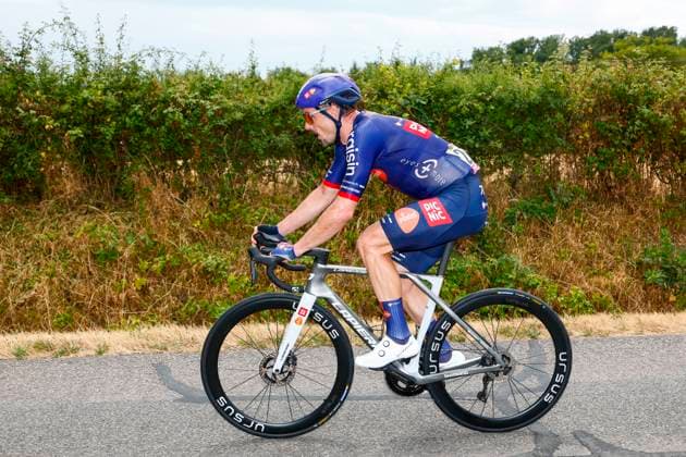 Tour de France 2026 Stage 12 CHALON-SUR-SAONE, FRANCE - JULY 16 : Degenkolb John (GER) of Team Picnic PostNL in action during stage 12 of the 113rd edition of Tour de France an UCI World Tour 2.UWT cycling road race stage for Men Elite of 181 km with start in Circuit Nevers Magny-Cours and finish in Chalon-sur-Saone on July 16, 2026 in Chalon-sur-Saone, France, 16 07 2026 Chalon-sur-Saone France  Copyright: xLucaxBettinix