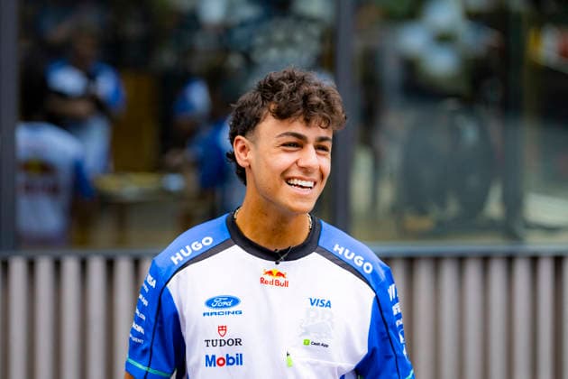 F1 Belgian Grand Prix - Media Day ARVID LINDBLAD (GBR) of Visa Cash App Racing Bulls Formula One Team smiling on Thursday Media day during the 2026 Formula 1 Moët & Chandon Belgian Grand Prix at the Circuit de Spa-Francorchamps on July 16, 2026. Photo by Antoine Lapeyre Reveries Agency via ABACAPRESS.COM Spa-Francorchamps Belgium  Copyright: xAntoinexLapeyre ReveriesxAgency ABACAx