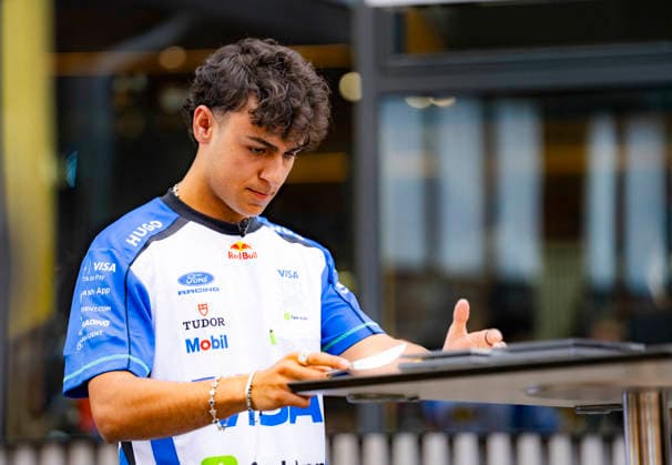 F1 Belgian Grand Prix - Media Day ARVID LINDBLAD (GBR) of Visa Cash App Racing Bulls Formula One Team on Thursday Media day during the 2026 Formula 1 Moët & Chandon Belgian Grand Prix at the Circuit de Spa-Francorchamps on July 16, 2026. Photo by Antoine Lapeyre Reveries Agency via ABACAPRESS.COM Spa-Francorchamps Belgium  Copyright: xAntoinexLapeyre ReveriesxAgency ABACAx