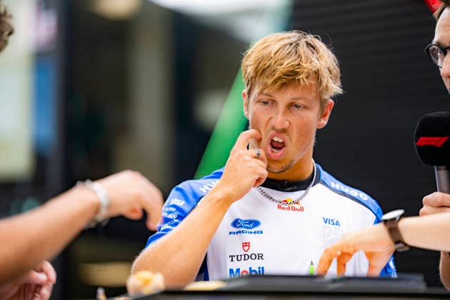 F1 Belgian Grand Prix - Media Day LIAM LAWSON (NZL) of Visa Cash App Racing Bulls Formula One Team on Thursday Media day during the 2026 Formula 1 Moët & Chandon Belgian Grand Prix at the Circuit de Spa-Francorchamps on July 16, 2026. Photo by Antoine Lapeyre Reveries Agency via ABACAPRESS.COM Spa-Francorchamps Belgium  Copyright: xAntoinexLapeyre ReveriesxAgency ABACAx