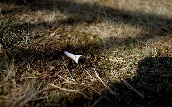 154th Open Golf Championships - Round 1 A discarded tee on the 18th hole during Round 1 at the British Open Golf Championships at Royal Birkdale in Southport, Britain, 16 July 2026. SOUTHPORT United Kingdom  Copyright: xADAMxVAUGHANx