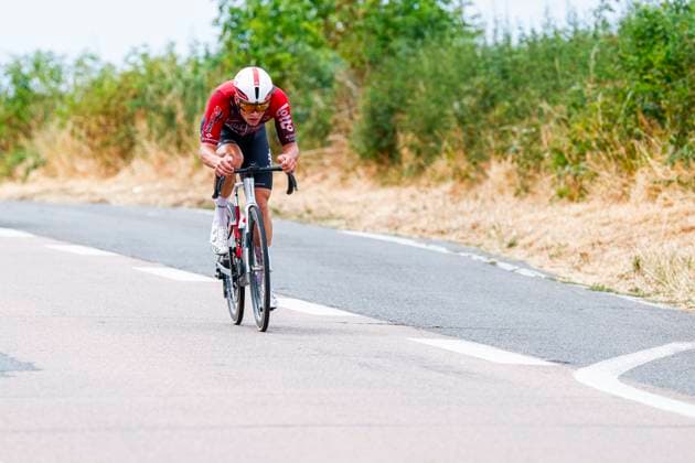Tour de France 2026 Stage 12 CHALON-SUR-SAONE, FRANCE - JULY 16 : Veistroffer Baptiste (FRA) of Lotto Intermarche solo breakaway during stage 12 of the 113rd edition of Tour de France an UCI World Tour 2.UWT cycling road race stage for Men Elite of 181 km with start in Circuit Nevers Magny-Cours and finish in Chalon-sur-Saone on July 16, 2026 in Chalon-sur-Saone, France, 16 07 2026 Chalon-sur-Saone France  Copyright: xLucaxBettinix
