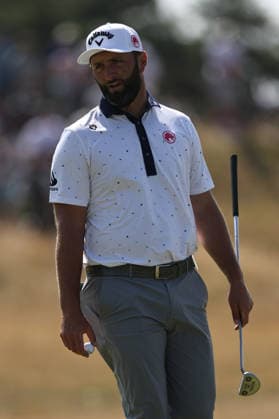 RECORD DATE NOT STATED 16Th July 2026; Royal Birkdale Golf Club, Southport, Merseyside, England; The Open Championship, Round One; Jon Rahm (ESP) at the 4th green DavidxBlunsden