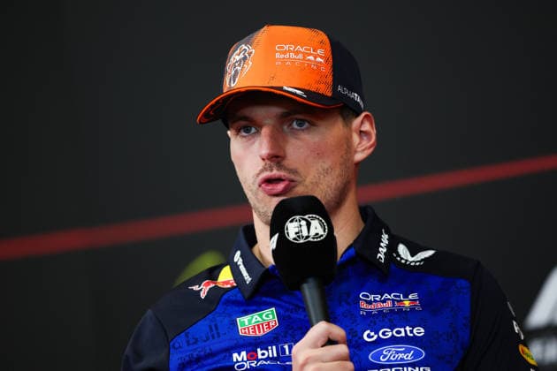 F1 - BELGIAN GRAND PRIX 2026 VERSTAPPEN Max (nld), Red Bull Racing Ford RB22, portrait press conference, PK, Pressekonferenz during the Formula 1 Belgian Grand Prix 2026, 10th round of the 2026 Formula One World Championship, WM, Weltmeisterschaft from July 17 to 19, 2026 on the Circuit de Spa-Francorchamps, in Stavelot, Belgium - StavelotBelgium  Copyright: xEricxAlonsox
