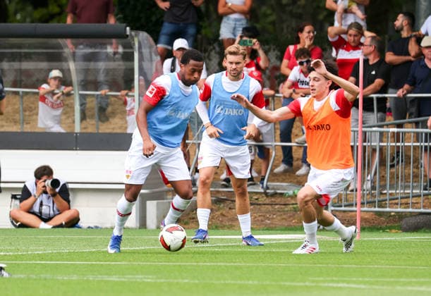 2026.07.16, Deutschland, Stuttgart, Fußball VfB Stuttgart Trainingsauftakt, *** July 16, 2026, Germany, Stuttgart, Soccer: VfB Stuttgart Starts Training,