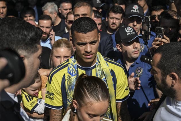 Mason Greenwood arrives in Istanbul after joining Fenerbahce ISTANBUL, TURKIYE - JULY 16: Footballer Mason Greenwood, who has joined Fenerbahce from French club Olympique de Marseille, arrives in Istanbul, Turkiye, on July 16, 2026. Murat Sengul Anadolu Istanbul Turkey. Editorial use only. Please get in touch for any other usage.  Copyright: x2026xAnadoluxMuratxSengulx