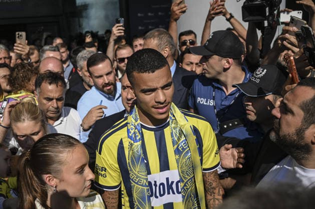 Mason Greenwood arrives in Istanbul after joining Fenerbahce ISTANBUL, TURKIYE - JULY 16: Footballer Mason Greenwood, who has joined Fenerbahce from French club Olympique de Marseille, arrives in Istanbul, Turkiye, on July 16, 2026. Murat Sengul Anadolu Istanbul Turkey. Editorial use only. Please get in touch for any other usage.  Copyright: x2026xAnadoluxMuratxSengulx