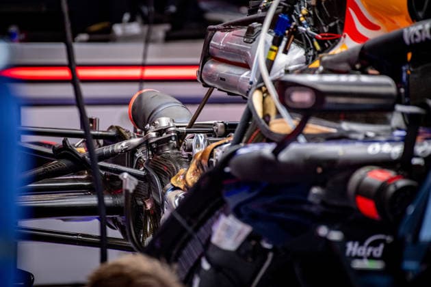 Formula One GP Spa Francorchamps, Belgium. Thursday, July 16, 2026 Technical details of Oracle Red Bull Racing; Formula One GP Spa Francorchamps, Belgium. Thursday, July 16, 2026 *** Formula One Grand Prix at Spa-Francorchamps, Belgium, Thursday, July 16, 2026 Technical details of Oracle Red Bull Racing Formula One Grand Prix at Spa-Francorchamps, Belgium, Thursday, July 16, 2026 Copyright: xBEAUTIFULxSPORTS Erlhofx