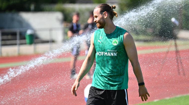 16.07.2026 - Fussball - 2. Bundesliga - Saison 2026 2027 - SpVgg Greuther Fürth Fuerth - Trainingslager Bad Wörishofen - - xwoxzix - Jannis Heuer (22, SpVgg Greuther Fürth ) *** July 16, 2026 Soccer 2. Bundesliga 2026–2027 Season SpVgg Greuther Fürth Fürth Training Camp in Bad Wörishofen xwoxzix Jannis Heuer, 22, SpVgg Greuther Fürth
