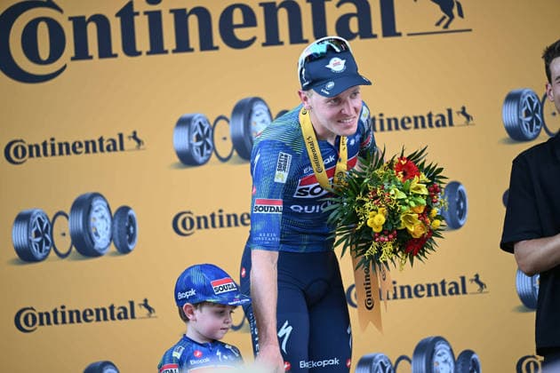 16-07-2026 Tour De France; Tappa 12, Circuito Magny Cours - Chalon Sur Saone; 2026, Soudal - Quick Step; Merlier, Tim; Figlio Merlier, Tim; Chalon Sur Saone; 