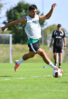 16.07.2026 - Fussball - 2. Bundesliga - Saison 2026 2027 - SpVgg Greuther Fürth Fuerth - Trainingslager Bad Wörishofen - - xwoxzix - Aaron Keller (11, SpVgg Greuther Fürth ) *** July 16, 2026 Soccer 2. Bundesliga 2026–2027 Season SpVgg Greuther Fürth Fürth Training Camp in Bad Wörishofen xwoxzix Aaron Keller 11, SpVgg Greuther Fürth