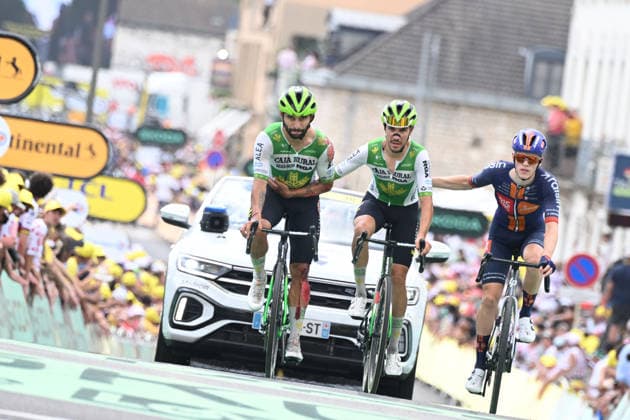 16-07-2026 Tour De France; Tappa 12, Circuito Magny Cours - Chalon Sur Saone; 2026, Caja Rural - Seguros Rga; Gaviria Rendon, Fernando; Oldani, Stefano; Chalon Sur Saone; 