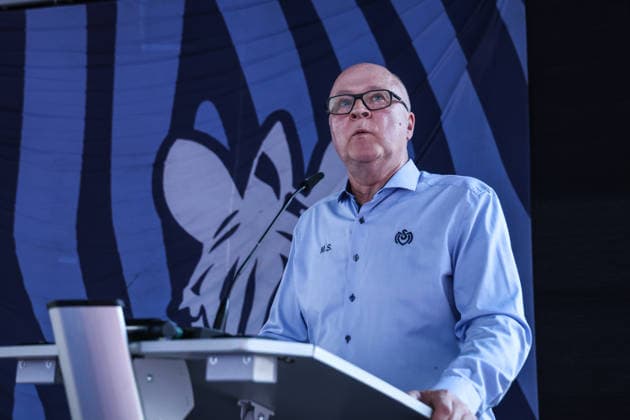 Fussball, 3.Liga Saison 2026 2027 Außerordentliche Mitgliederversammlung MSV Duisburg 16.07.2026, schauinsland-reisen-arena Martin Sprung (Wahlausschuss) Duisburg schauinsland-reisen-arena Nordrhein-Westfalen Deutschland *** Sports, Soccer, 3rd Division, 2026–2027 Season; MSV Duisburg Extraordinary General Meeting, July 16, 2026; Schauinsland Reisen Arena; Martin Sprung; Election Committee; Duisburg; Schauinsland Reisen Arena; North Rhine-Westphalia; Germany