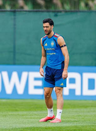 Spain national team, Nationalteam World Cup 16 07 2026 Mikel Merino of Spain during the Spanish national team s training session at Melanie Lane Training Grounds, New Jersey, United States of America on July 16, 2026. Photo (PGS Photo Agency) New Jersey usa Copyright: xPGSxPhotoxAgencyx