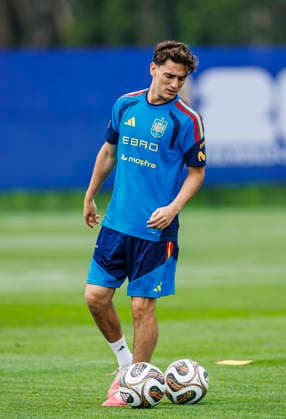 Spain national team, Nationalteam World Cup 16 07 2026 Pablo Gavi of Spain during the Spanish national team s training session at Melanie Lane Training Grounds, New Jersey, United States of America on July 16, 2026. Photo (PGS Photo Agency) New Jersey usa Copyright: xPGSxPhotoxAgencyx