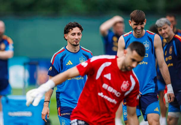 Spain national team, Nationalteam World Cup 16 07 2026 Yeremi Pino of Spain during the Spanish national team s training session at Melanie Lane Training Grounds, New Jersey, United States of America on July 16, 2026. Photo (PGS Photo Agency) New Jersey usa Copyright: xPGSxPhotoxAgencyx