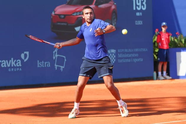 Umag 16.07.2026. Tenis PLAVA LAGUNA CROATIA OPEN Tennis PLAVA LAGUNA CROATIA OPEN Nz Daniel Merida Aguilar Fot. Kacper Staniec NEWSPIX.PL --- newspix.pl 