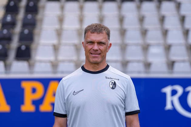 AndrÃ Malinowski; SC Freiburg; 1.BL Frauen, Porträttermin 2026 2027 Freiburg Dreisamstadion Baden-Wuerttemberg Deutschland *** AndrÃ Malinowski, SC Freiburg 1, Women s Bundesliga, Photo Shoot 2026–2027, Freiburg, Dreisamstadion, Baden-Württemberg, Germany Copyright: xAA STEINSIEK.CHx