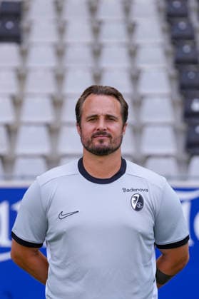 Sandrino Braun-Schumacher; SC Freiburg; 1.BL Frauen, Porträttermin 2026 2027 Freiburg Dreisamstadion Baden-Wuerttemberg Deutschland *** Sandrino Braun Schumacher, SC Freiburg 1, Women s Bundesliga, Photo Shoot 2026–2027, Freiburg, Dreisamstadion, Baden-Württemberg, Germany Copyright: xAA STEINSIEK.CHx