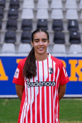 Sabah Seghir; SC Freiburg; 1.BL Frauen, Porträttermin 2026 2027 Freiburg Dreisamstadion Baden-Wuerttemberg Deutschland *** Sabah Seghir SC Freiburg 1 Women s Bundesliga, Photo Shoot 2026–2027, Freiburg, Dreisamstadion, Baden-Württemberg, Germany Copyright: xAA STEINSIEK.CHx