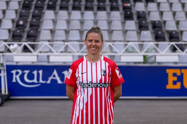 Jana Vojtekova; SC Freiburg; 1.BL Frauen, Porträttermin 2026 2027 Freiburg Dreisamstadion Baden-Wuerttemberg Deutschland *** Jana Vojtekova, SC Freiburg 1, Women s Bundesliga, Photo Shoot 2026–2027, Freiburg, Dreisamstadion, Baden-Württemberg, Germany Copyright: xAA STEINSIEK.CHx