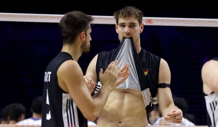 16.07.2026 Belgrade(Serbia) Iran-Germany Nations League Men s Volleyball Yann Böhme Boehme Germany :