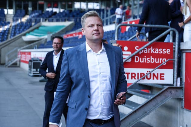 Fussball, 3.Liga Saison 2026 2027 Außerordentliche Mitgliederversammlung MSV Duisburg 16.07.2026, schauinsland-reisen-arena Sebastian Paradis (Team Paradis) Duisburg schauinsland-reisen-arena Nordrhein-Westfalen Deutschland *** Sports, Soccer, 3rd Division, 2026–2027 Season; MSV Duisburg Extraordinary General Meeting, July 16, 2026; Schauinsland Reisen Arena; Sebastian Paradis; Team Paradis Duisburg; Schauinsland Reisen Arena; North Rhine-Westphalia, Germany
