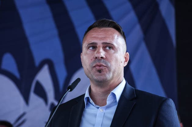 Fussball, 3.Liga Saison 2026 2027 Außerordentliche Mitgliederversammlung MSV Duisburg 16.07.2026, schauinsland-reisen-arena Hrvoje Vlaovic (Team Paradis) Duisburg schauinsland-reisen-arena Nordrhein-Westfalen Deutschland *** Sports, Soccer, 3rd Division, 2026–2027 Season; MSV Duisburg Extraordinary General Meeting, July 16, 2026, Schauinsland Reisen Arena; Hrvoje Vlaovic, Team Paradis Duisburg; Schauinsland Reisen Arena, North Rhine-Westphalia, Germany