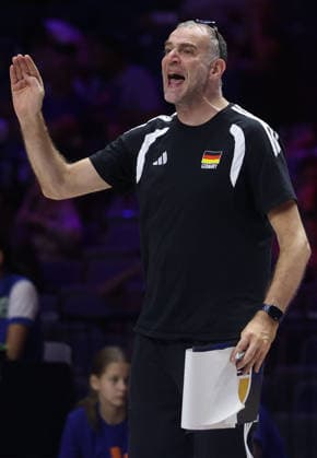 16.07.2026 Belgrade(Serbia) Iran-Germany Nations League Men s Volleyball Massimo Botti Germany head coach :